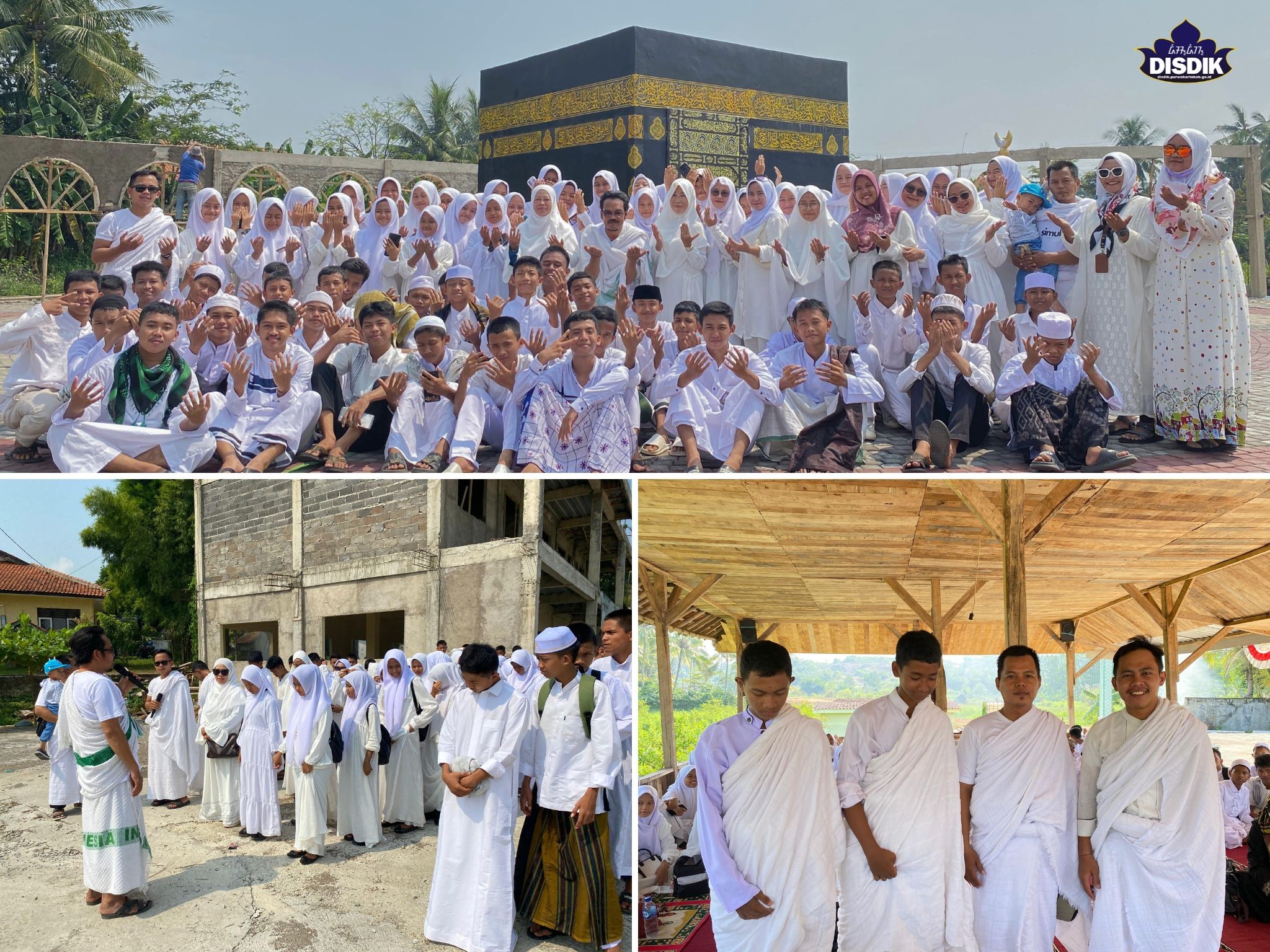 SMPN 3 Campaka: Meniti Perjalanan Spiritual Melalui Praktik Manasik Haji